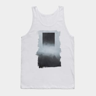 Foggy Forest Reflection Tank Top